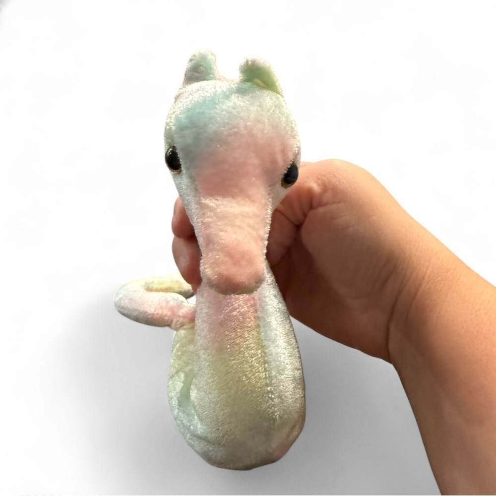 “Neon” the seahorse Beanie Baby
